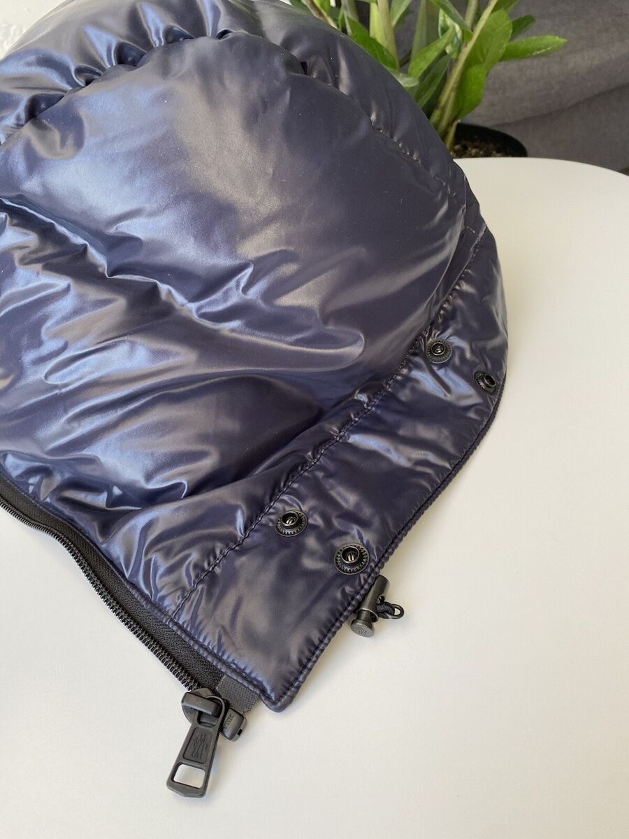 Moncler Hood Down Nylon Puffer Dark Blue Unisex | eBay Moncler Hood Down Nylon Puffer Dark Blue Unisex | eBay