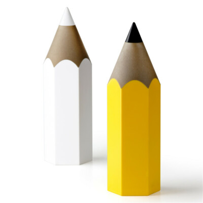 Dinsor Stiftbecher Qualy Stift Weiß Gelb Behälter Stifthalter Organizer