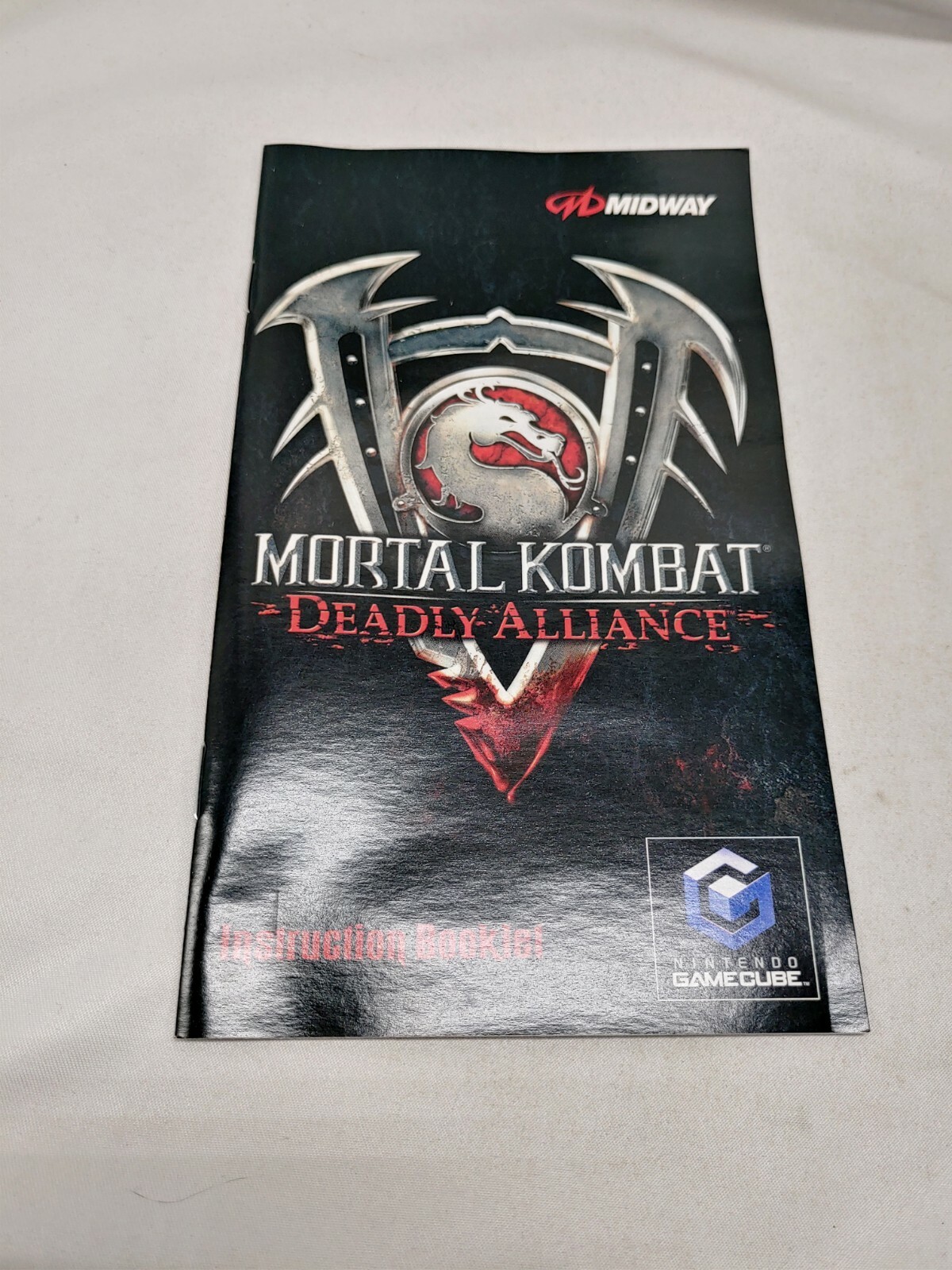 Mortal Kombat: Deadly Alliance (Nintendo GameCube, 2002) AUTHENTIC MANUAL  ONLY | eBay