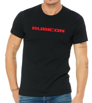 Rubicon Unisex Black T-shirt
