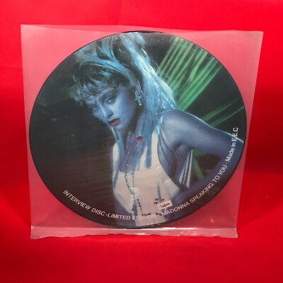 Madonna With Love 1985 UK ''Tell Tales'' Vinyl Interview Picture Disc Original