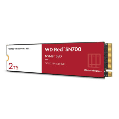 WD Red SSD SN700 NVMe 2TB M.2 2280 PCIe Gen3 8Gb/s internal drive for NAS device