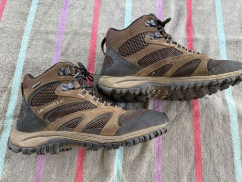 Merrell Herren Wanderschuhe 10,5 M braun robust Mesh & Wildleder Obermaterial robuste Sohle - Bild 4 von 10