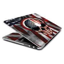 Skin Wrap for MacBook Pro 15 inch Retina America Skull Military USA Murica