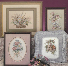 BOUQUETS OF SPLENDOR--9 Designs--Stoney Creek 118--Counted Cross Stitch Pattern