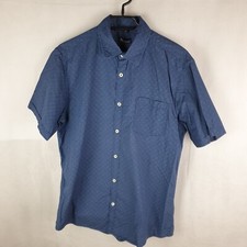 Camargue Hemd M Herren Blau Baumwolle Regular