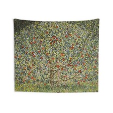 Gustav Klimt "Apple Tree" Famosa Pintura Decoración Pared Colgante Tapiz Grande