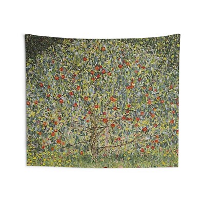 Gustav Klimt ''Apple Tree'' Famous Painting Decor Wall Hanging Large Tapestry