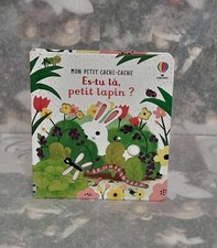 Livre Enfant Usborne Mon Petit Cache Cache Es Tu Là Petit Lapin