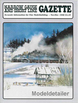Schmalspuranzeiger Nov.98 D&RGW Wassertank Sierra NevadaChama Redwoods Buckel