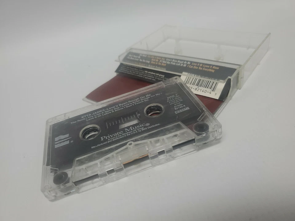 Etta James "Love's Been Rough On Me" Cassette Rare OOP Private Music Foto 4 de 4
