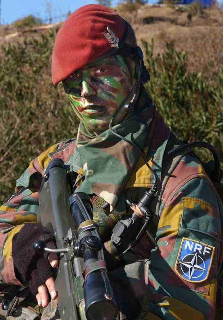 Original Belgische Armee Militär Kampfjacke M90 Feldjacke Parka