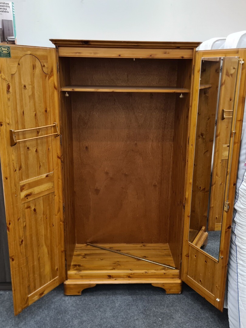 DUCAL Pine Wood Wardrobe CS A30 eBay