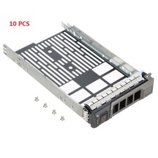 10X 3.5" SAS SATA Hard Drive Caddy Tray For Dell PowerEdge T310 T410 T610 T710