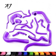 For Saab 9-3 9.3 1.82.0 Turbo 2003-2014 Silicone Tubes Heater Hose Kit Purple For Saab 9-3 9.3 1.82.0 Turbo 2003-2014 Silicone Tubes Heater Hose Kit Purple