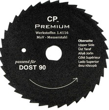 Gastronics Kreismesser für DOST 90mm GEZAHNT Dönermesser Teflon Döner Gyros NEU