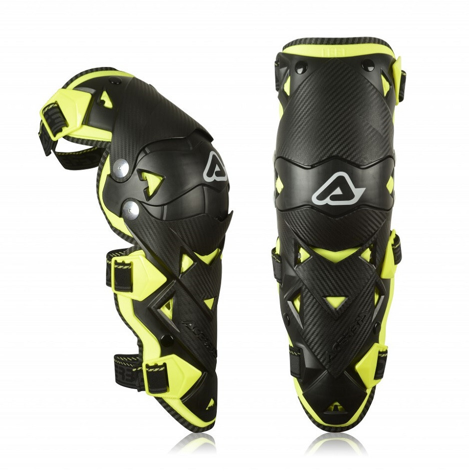 Acerbis Impact EVO 3.0 Knee Protector Black/Yellow