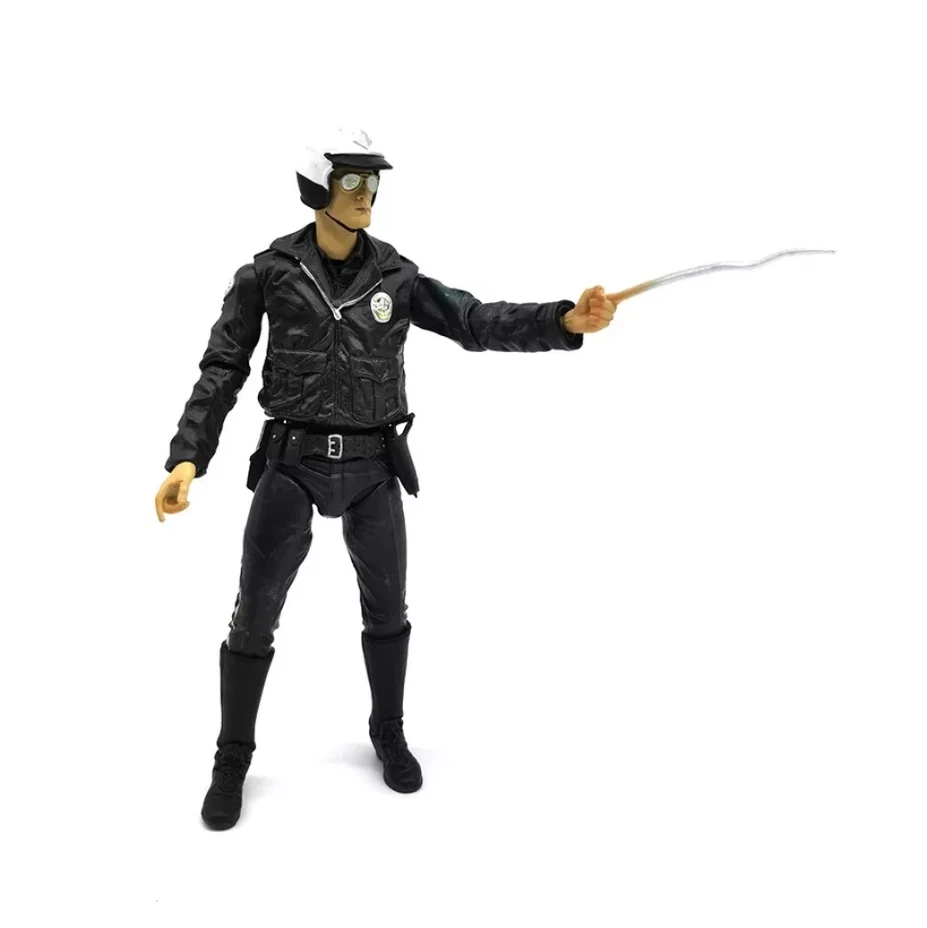 NECA Terminator 2: Judgement Day T-1000 Motorcycle Cop Action Figure Model Toy - Image 3 of 4