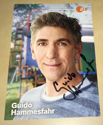 Guido Hammesfahr Original Signierte Autogrammkarte Autogramm Karte ZDF TV #21