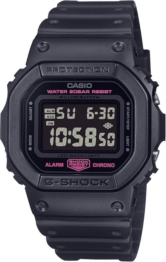 CASIO G-SHOCK DW-5600PK-1JR Pink Ribbon Activity Support Model