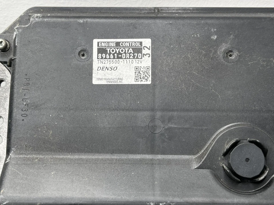 2012 Toyota Rav4 89661-0R270 Computer Brain Engine Control ECU ECM EBX Module - Image 2 of 3