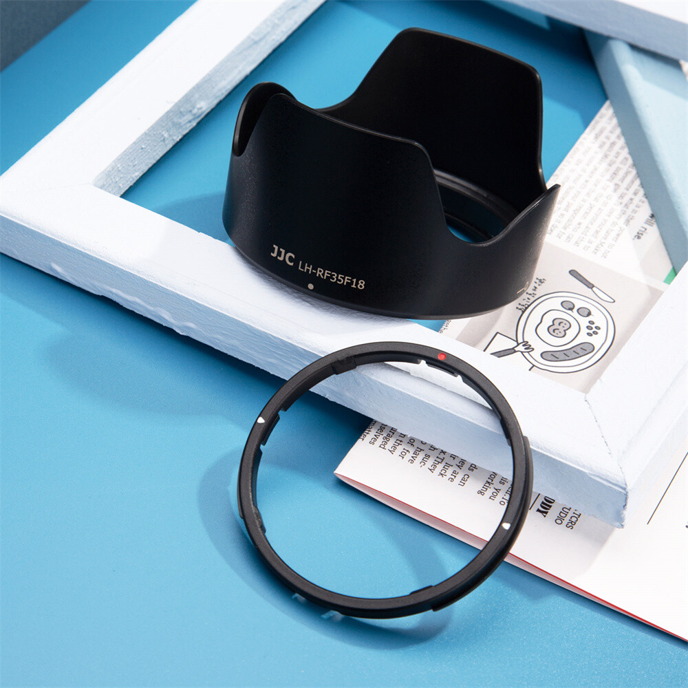 Buy JJC Bayonet Camera Lens Hood For Canon RF 35mm F1.8 MACRO IS STM - View #11