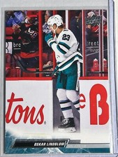2022-23 Upper Deck Base Penalty Box Photo Variation #614 Oskar Lindblom - SJS