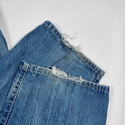 Calvin Klein Relaxed Straight Leg 34x32 Easy Fit Blue Jeans Medium Wash - Picture 11 of 15