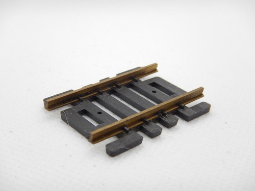 Tru Track HO Brass Track 1 1/2" Sec Straight (1 Piece) - Picture 2 of 5