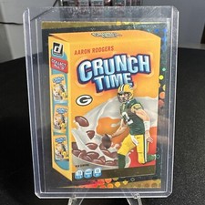 AARON RODGERS 2022 Donruss Galactic Crunch Time  No. CT-9 Case Hit Packers 💥✅📈
