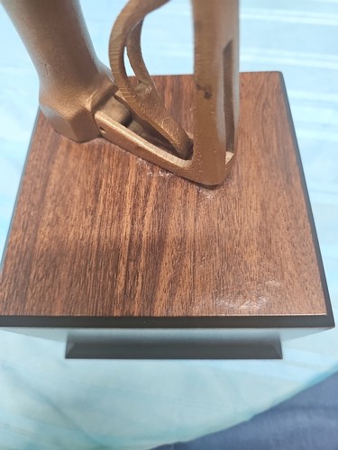 RARE VINTAGE EXXON OIL Golden Pump Million Gallon Award - Picture 6 of 11