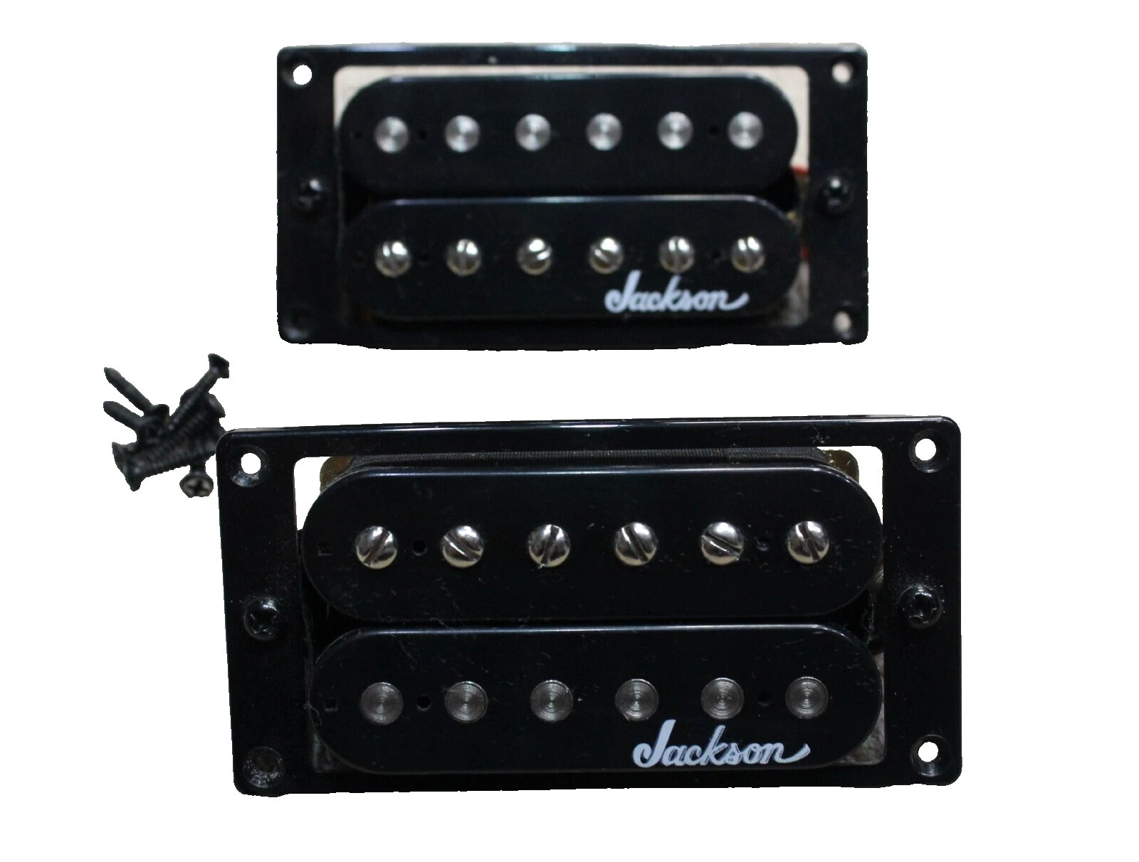 Puente Jackson/Charvel Negro Pastillas de Guitarra