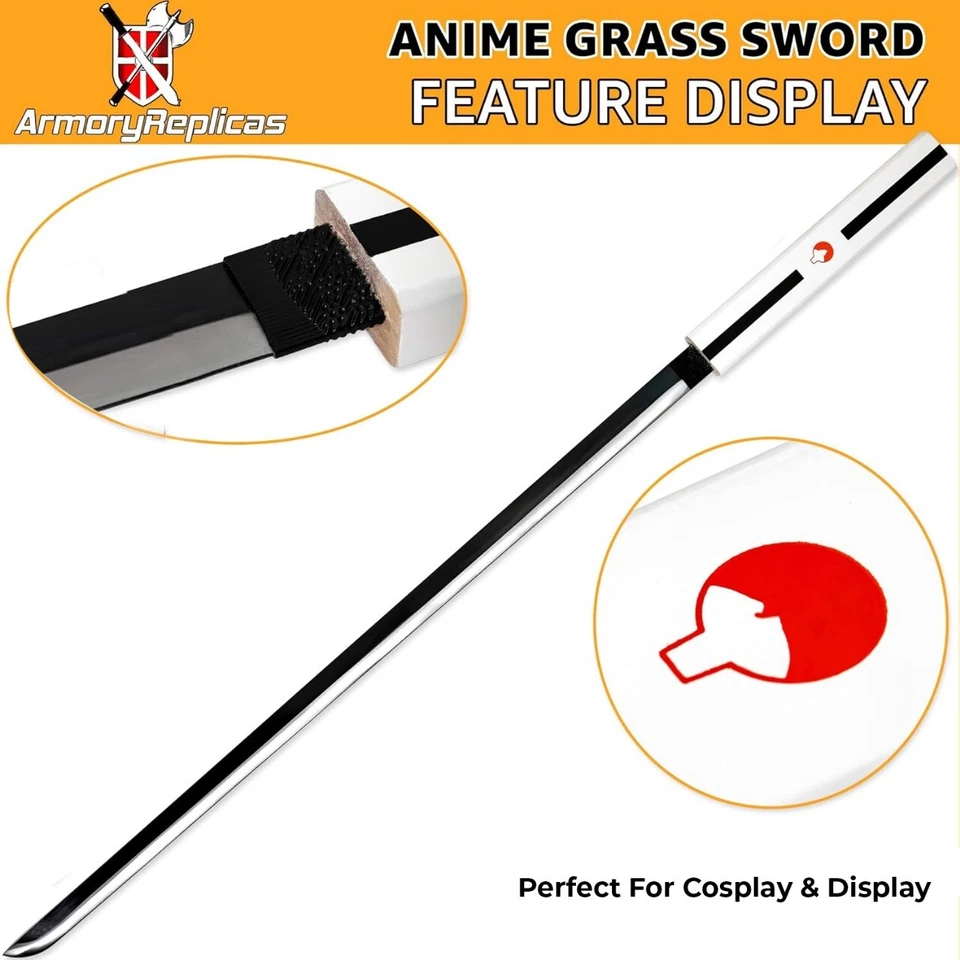 动漫佐助库萨纳吉泡沫草刀服装会议剑道具复制品 — 第 3/4 张图片