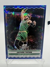 2019-20 Contenders Optic Jayson Tatum Front Row Seat Blue Cracked Ice