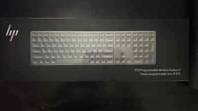 HP 970 Programmable Wireless Keyboard 2.4GHz USB-C Rechargeable - 3Z729AA