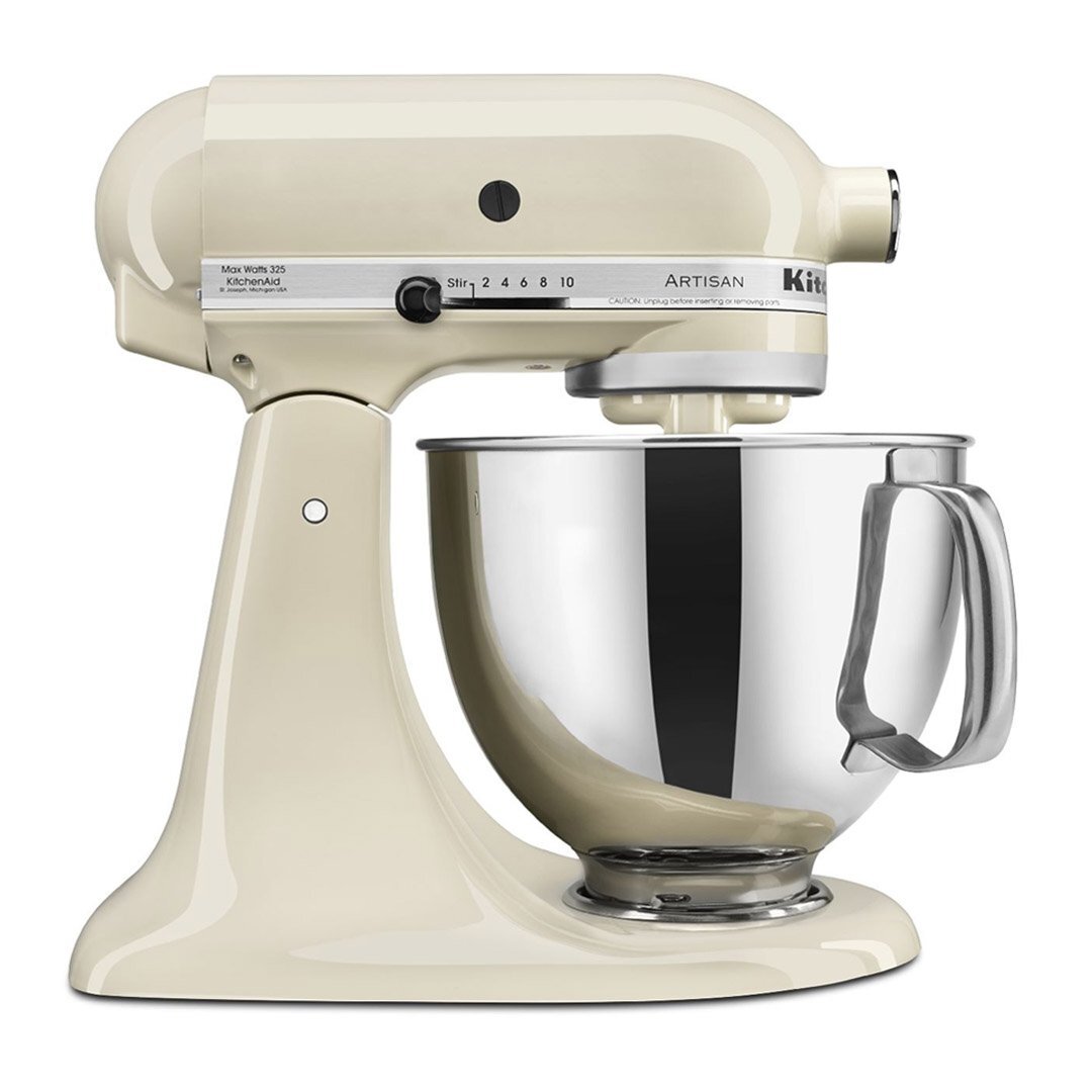 KitchenAid 5-Quart Artisan Tilt-Head Stand Mixer | Almond Cream | eBay