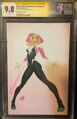 King in Black: Gwenom vs Carnage #1 Virgin Exclusive DAVID NAKAYAMA CGC SS 9.8