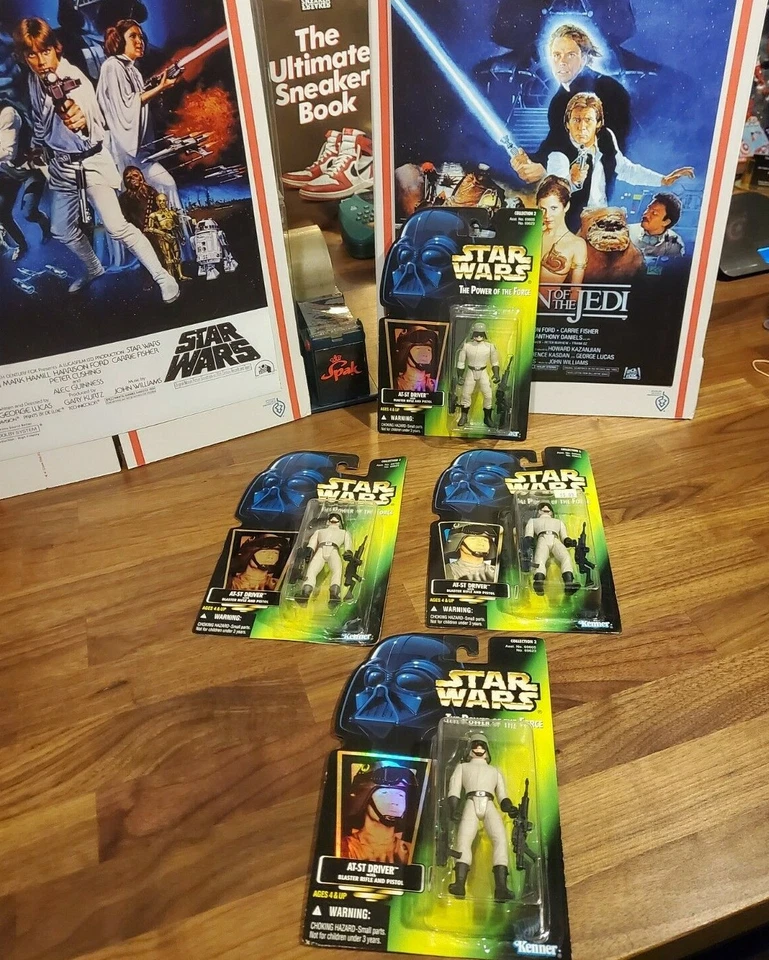 NEW Star Wars AT-ST Driver Action Figure Hasbro 1996 Collection 2 FREE SHIPPING  - Image 3 of 3