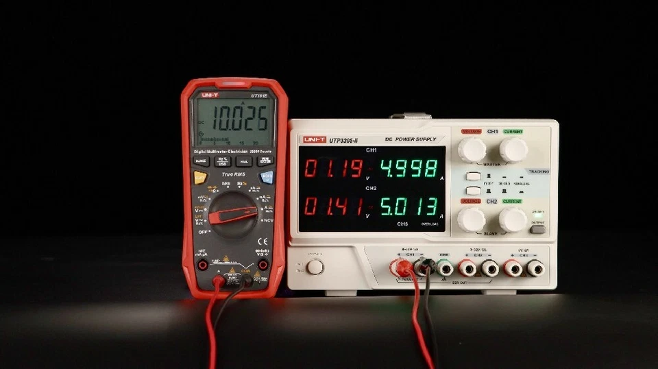 UNI-T UTP3305-II Stromversorgung Linear Programmable Labornetzteil 3 Kanal 335W - Bild 4 von 4