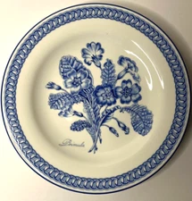 Royal Doulton BLUE BOTANIC Primula Salad Plate 8”