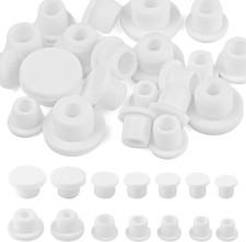 21PCS Silicone Salt and Pepper Shaker Stoppers Replaceable Plugs