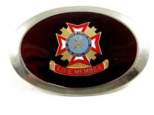 1970's Veterans of Foreign Wars Of The United States Belt Buckle 092314
