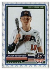 JOSHUA WOODWORTH ARC 2023 Stars & Stripes /99 White #40 Pre-Rookie MLB  ID:65077