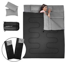 2in1 Doppelschlafsack 220x150cm Deckenschlafs...