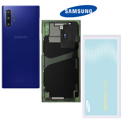 Original Samsung Galaxy Note 10 Plus N975F | Backcover | Akkudeckel | Blau