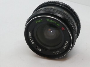 RMC Tokina 24mm f2.8 lens wide angle manual focus Nikon N AI + FILTER + CAP