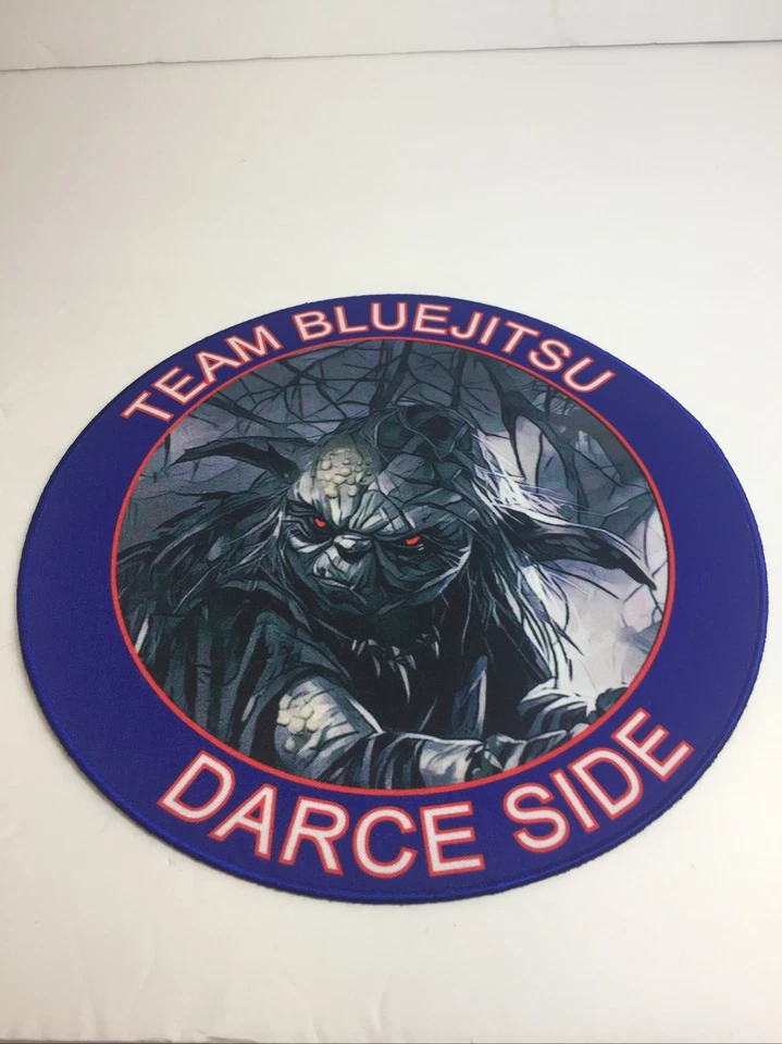 BIG Jiu Jitsu Patch “ Team Blue Jitsu “ DARCE SIDE” Jedi Warrior. 9" Blue Patch - Image 2 of 4