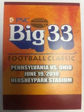 2010 Big 33 OH Ohio SINGLES w AUTO Michigan * Wisconsin Choose 1 - 10+ FREE S/H