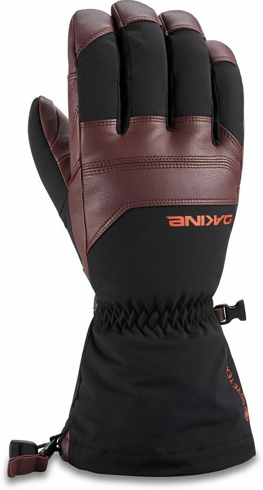 Guantes Dakine Excursion para hombre grandes snowboard y puerto de esquí rojo/negro Foto 4 de 4
