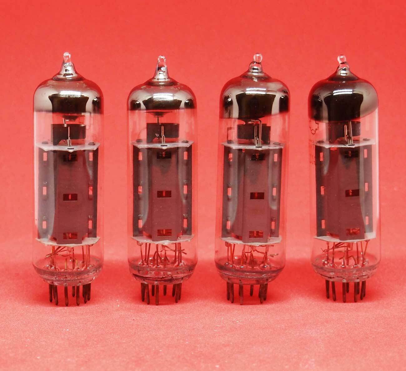 Platnum Matched Quad 6P43P-E Reflektor ( EL86 6CW5 ) NOS Tube Audo